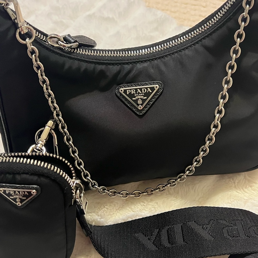 Black Nylon 2005 Prada Crossbody